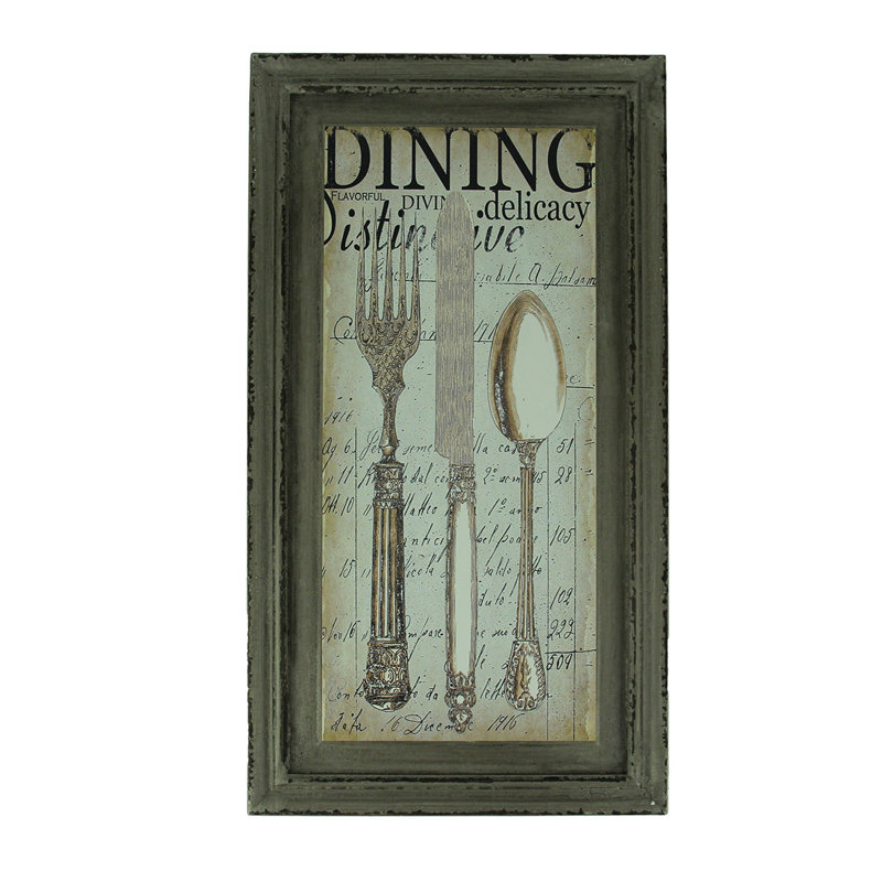 Ophelia & Co. Distinctive Dining Vintage Silverware Wall Decor | Wayfair